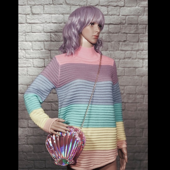 🌈Rainbow Pastel Pullover🧸✨ - Picture 2 of 6